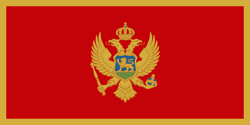 Montenegro - Republic of Crna Gora - Monténégro - Republik Montenegro - Republica de Montenegro
