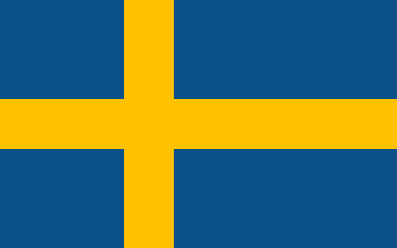 Svezia - Kingdom of Sweden - Royaume de Suède - Königreich Schweden - Reino de Suecia